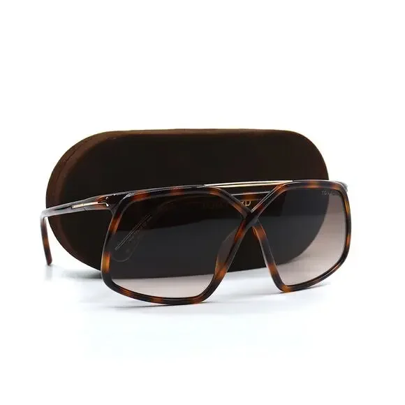 NEW TOM FORD TF1038/S 52F MERYL HAVANA BROWN AUTHENTIC  display picture 2